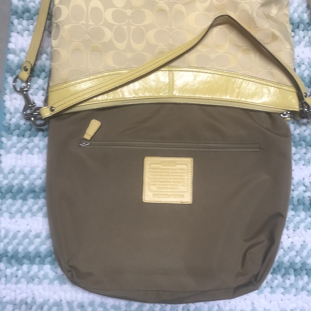 Yellow Coach Purse - Picture 4 of 6